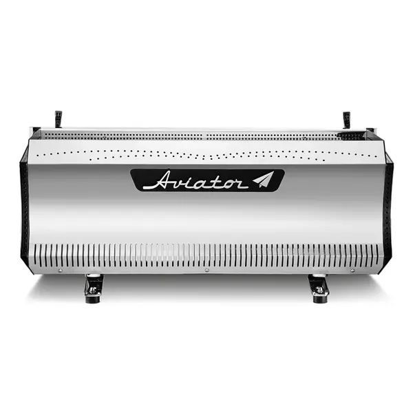 Espressomachine | AVIATOR | RVS | Automatisch | 3 Groepen | Multi-Boiler 14L + 3x 0.8L | Touchscreen | 400V | 1088x618x463(h)mm