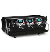 CBC ROYAL Espressomachine | AVIATOR | Zwart | Automatisch | 3 Groepen | Multi-Boiler 14L + 3x 0.8L | Touchscreen | 400V | 1088x618x463(h)mm 