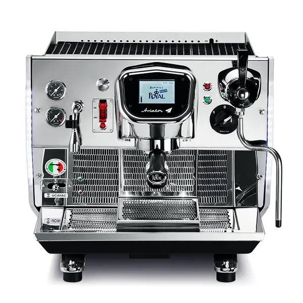 Espressomachine | AVIATOR | RVS | Automatisch | 1 Groep | Boiler 5L | Touchscreen | 230V | 514x618x463(h)mm