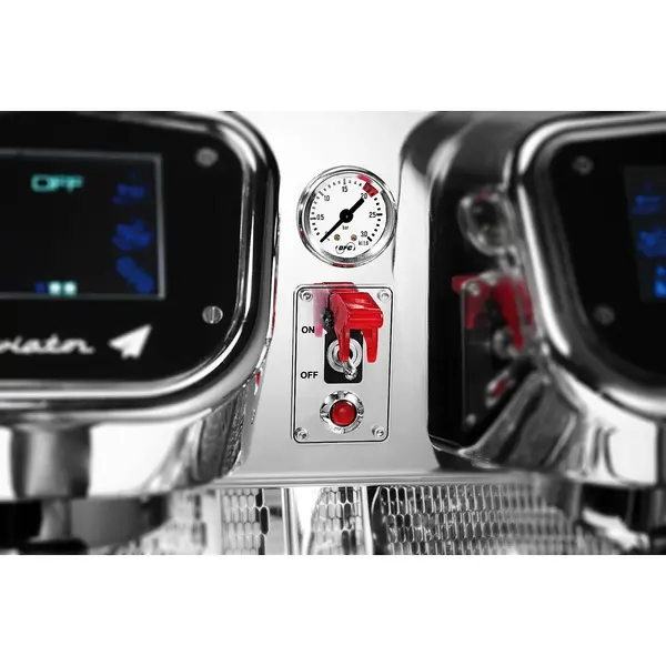 Espressomachine | AVIATOR | RVS | Automatisch | 2 Groepen | Multi-Boiler 11L + 2x 0.8L | Touchscreen | 400V | 841x618x463(h)mm