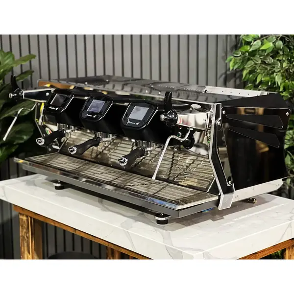 Espressomachine | AVIATOR | RVS | Automatisch | 3 Groepen | Multi-Boiler 14L + 3x 0.8L | Touchscreen | 400V | 1088x618x463(h)mm