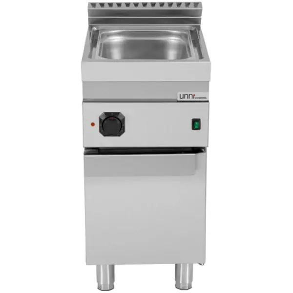 Bain-Marie | 700 SERIE | Elektrisch | 1/1 GN | 1.5kW (230V) | Aftapkraan | Gesloten Onderkast | 400x700x850/900(h)mm