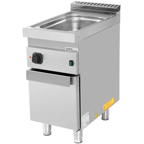Bain-Marie | 700 SERIE | Elektrisch | 1/1 GN | 1.5kW (230V) | Aftapkraan | Gesloten Onderkast | 400x700x850/900(h)mm