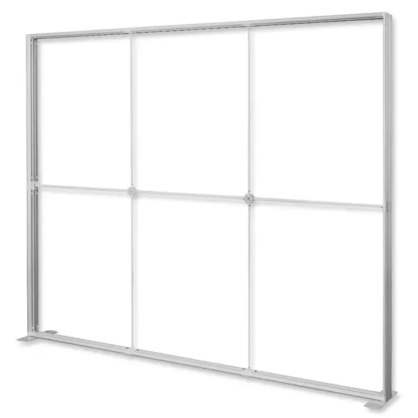 Modulair LED-Frame | LUMIX™ | Aluminium | Dubbelzijdig | Incl. Roltas | 2850x120x2500(h)mm
