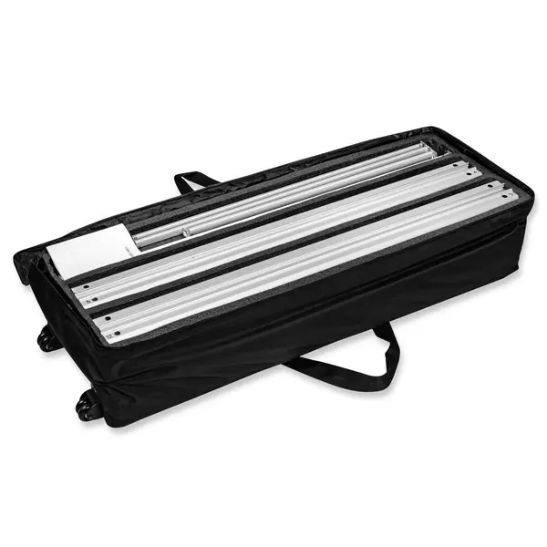 Modulair LED-Frame | LUMIX™ | Aluminium | Dubbelzijdig | Incl. Roltas | 3000x120x2500(h)mm