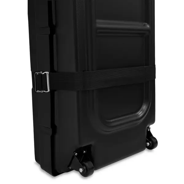 Beurskoffer | Kunststof | Riemsluiting | Wielen | 1340x430x268(h)mm