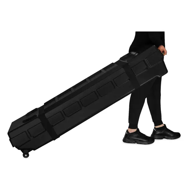 Beurskoffer | Kunststof | Riemsluiting | Wielen | 1340x430x268(h)mm