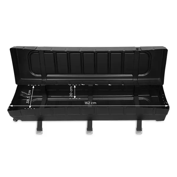 Beurskoffer | Kunststof | Riemsluiting | Wielen | 450x310x1710(h)mm