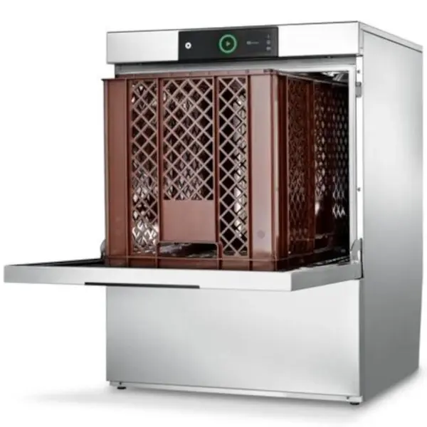 Horeca Vaatwasser | PROFI | Manden 500x500 & 600x400 | Afvoerpomp | Zeeppomp | Naglanspomp | 230V/400V | Touchscreen + App | Dubbelwandig | 600x643x825(h)mm