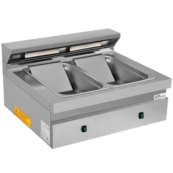 Friet-Warmhouder | 700 SERIE | 2x 1/1 GN | 30°C/90°C | 3kW (230V) | 800x700x300/350(h)mm