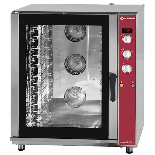 Heteluchtoven | CONVOBIS LINE | 11 Niveaus (EN/GN) | Elektrisch | 50°C/270°C | 14kW (400V) | Bevochtiging (Automatisch) | 920x750x1080(h)mm