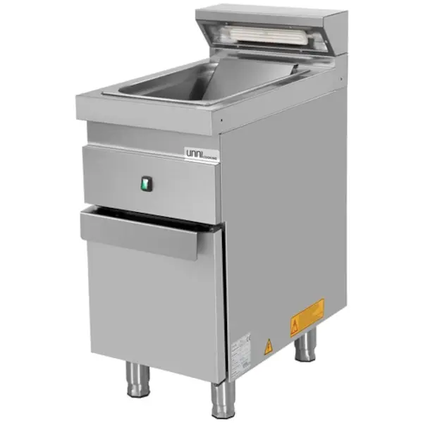 Friet-Warmhouder | 700 SERIE | 1/1 GN | 30°C/90°C | 1.5kW (230V) | Gesloten Onderkast | 400x700x850/900(h)mm