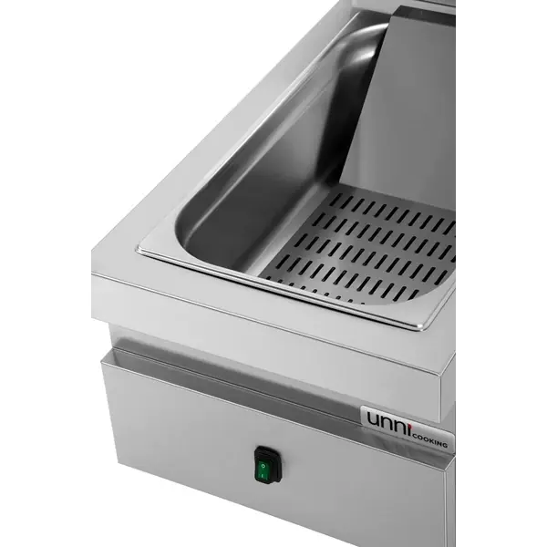 Friet-Warmhouder | 700 SERIE | 1/1 GN | 30°C/90°C | 1.5kW (230V) | Gesloten Onderkast | 400x700x850/900(h)mm