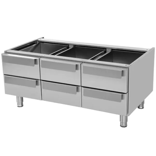 Onderstel | 700 SERIE | RVS | 6 Laden | 1200x700x600(h)mm