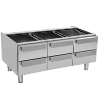 UNNI-COOKING Onderstel | 700 SERIE | RVS | 6 Laden | 1200x700x600(h)mm