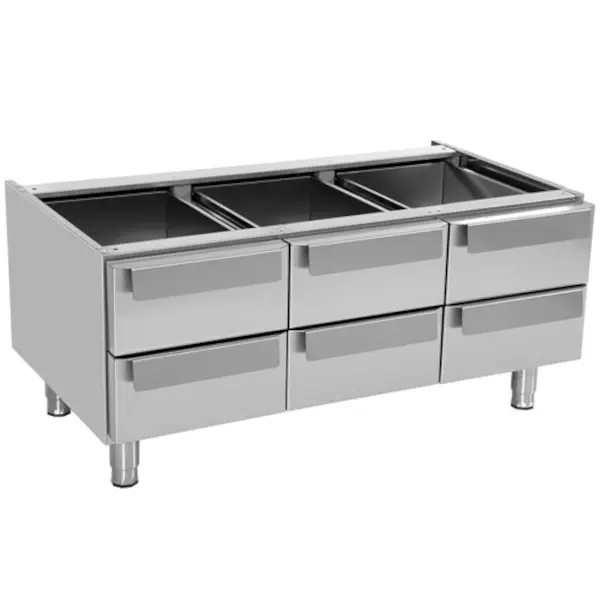 Onderstel | 700 SERIE | RVS | 6 Laden | 1200x700x600(h)mm