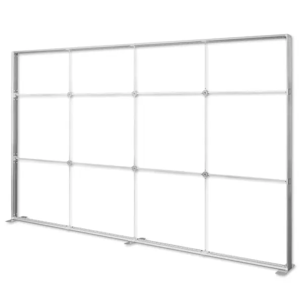 Modulair LED-Frame | LUMIX™ PRO | Aluminium | Dubbelzijdig | Incl. Rolkoffer | 4000x120x2500(h)mm