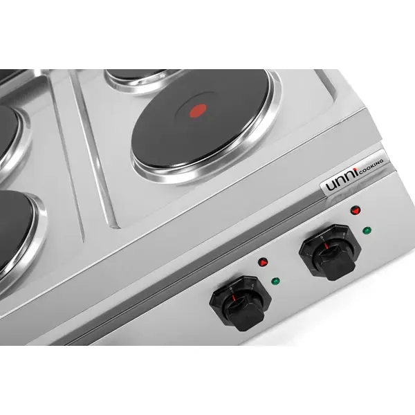 Fornuis | 700 SERIE | Tafelmodel | Elektrisch | 2 Kookpunten | 5.2kW (400V) | 400x700x300/350(h)mm