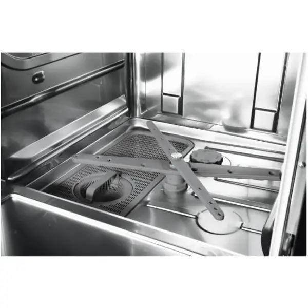 Horeca Vaatwasser | ECOMAX PLUS | Mand 500x500 | Afvoerpomp | Zeeppomp | Naglanspomp | 230V/400V | Dubbelwandig | 600x603x825(h)mm