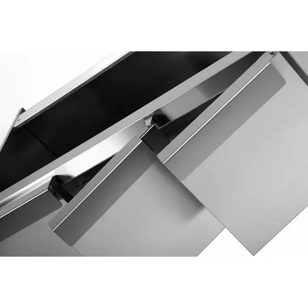 Onderstel | 700 SERIE | RVS | 3 Deuren | 1200x700x600(h)mm