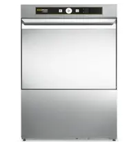 Hobart Horeca Vaatwasser | ECOMAX | Mand 500x500 | Afvoerpomp | Zeeppomp | Naglanspomp | 230V/400V | Dubbelwandig | 576x604x820(h)mm