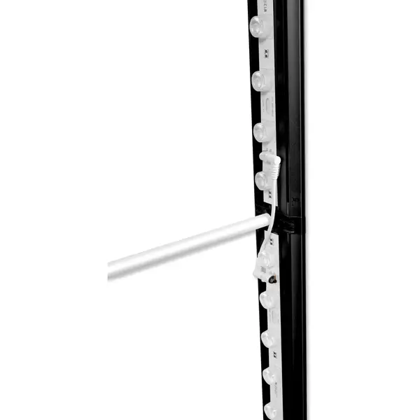 LED-Frame | BOX™ BLACK | Aluminium | Dubbelzijdig | Modulair | 1000x80x2300(h)mm