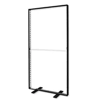 Luxus LED-Frame | BOX™ BLACK | Aluminium | Dubbelzijdig | Modulair | 1000x80x2500(h)mm