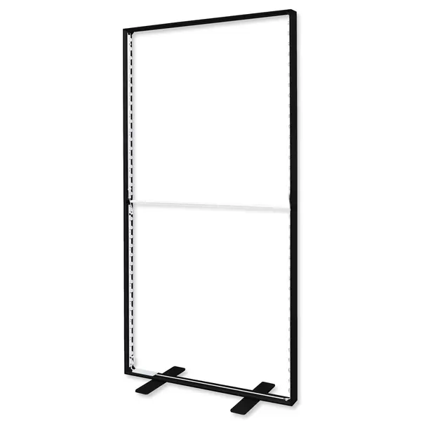 LED-Frame | BOX™ BLACK | Aluminium | Dubbelzijdig | Modulair | 1000x80x2500(h)mm