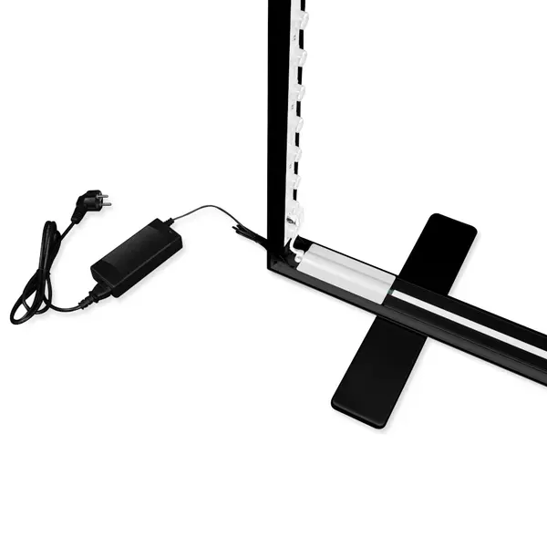 LED-Frame | BOX™ BLACK | Aluminium | Dubbelzijdig | Modulair | 1000x80x2500(h)mm