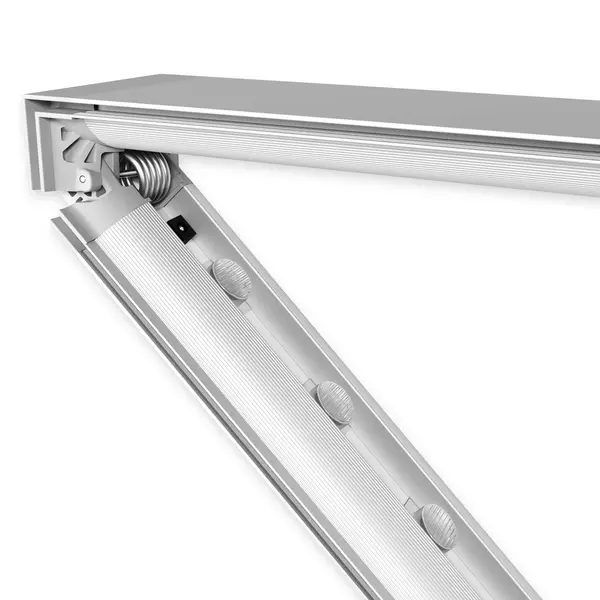 LED-Frame | BOX™ FLEX | Aluminium | Dubbelzijdig | Modulair | Uitvouwbaar | Incl. Draagtas | 1000x85x2000(h)mm