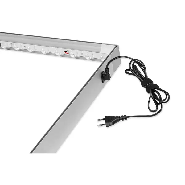 LED-Wandframe | BOX™ | Aluminium | Incl. Montageset | 915x60x915(h)mm
