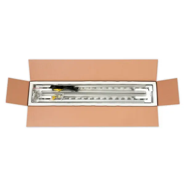 LED-Wandframe | BOX™ | Aluminium | Incl. Montageset | 915x60x915(h)mm