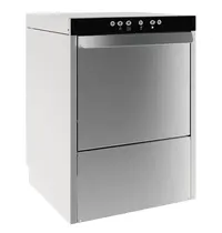 WALO Horeca Vaatwasser | SMART | Mand 500x500 | Afvoerpomp | Zeeppomp | Naglanspomp | 230V | Dubbelwandig | 600x600x820(h)mm 