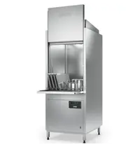 Hobart Pannen-/Pottenwasser | PROFI | Mand 760x600 | Afvoerpomp | Zeeppomp | Naglanspomp | 400V | Touchscreen | Dubbelwandig | 780x945x1984(h)mm