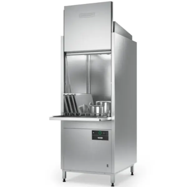 Pannen-/Pottenwasser | PROFI | Mand 760x600 | Afvoerpomp | Zeeppomp | Naglanspomp | 400V | Touchscreen | Dubbelwandig | 780x945x1984(h)mm