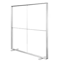 Luxus LED-Frame | BOX™ PLUS | Staal/Aluminium | Dubbelzijdig | Incl. Roltas | 2000x100x2000(h)mm