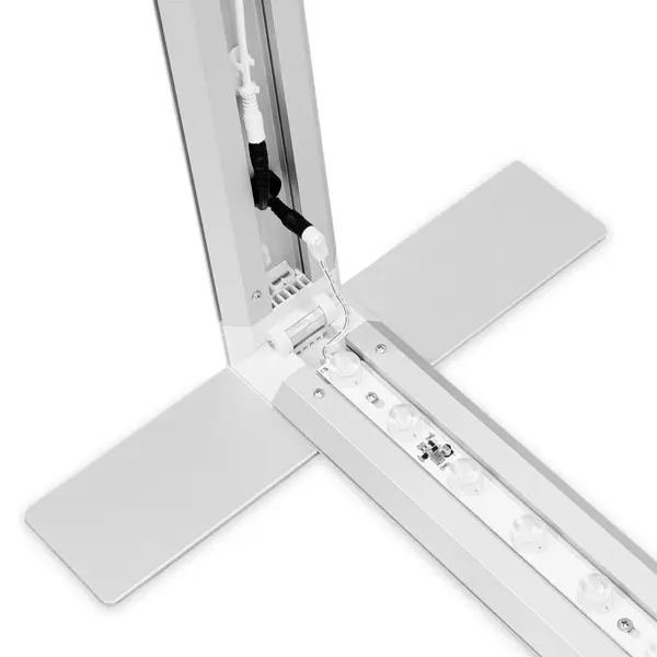 LED-Frame | BOX™ 2.0 PLUS | Staal/Aluminium | Dubbelzijdig | Incl. Roltas | 3000x100x2000(h)mm