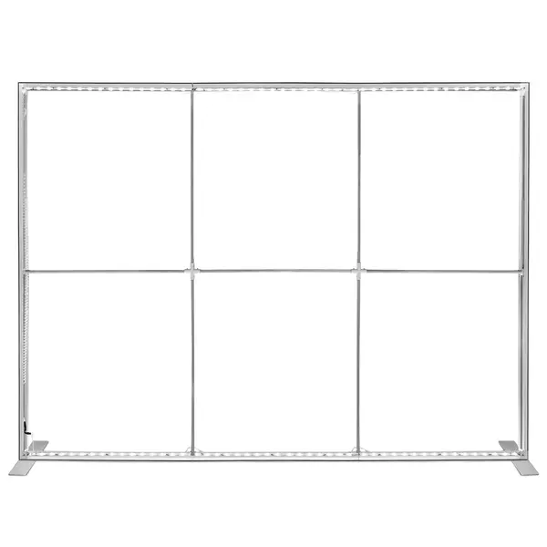 LED-Frame | BOX™ 2.0 PLUS | Staal/Aluminium | Dubbelzijdig | Incl. Roltas | 3000x100x2000(h)mm