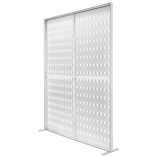 LED-Wand | BACKLIGHT | Aluminium | Incl. Roltas | 2000x65x2500(h)mm