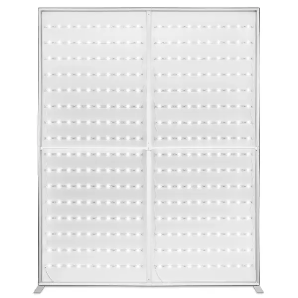 LED-Wand | BACKLIGHT | Aluminium | Incl. Roltas | 2000x65x2500(h)mm