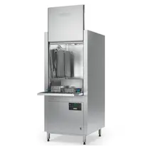 Hobart Pannen-/Pottenwasser | PREMAX | Mand 760x600 | Afvoerpomp | Zeeppomp | Naglanspomp | 400V | Touchscreen | Dubbelwandig | 840x945x1984(h)mm