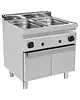 UNNI-COOKING Bain-Marie | 700 SERIE | Elektrisch | 2x 1/1 GN | 3kW (230V) | Aftapkraan | Gesloten Onderkast | 800x700x850/900(h)mm 