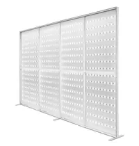 Luxus LED-Wand | BACKLIGHT | Aluminium | Incl. Roltas | 4000x65x2500(h)mm