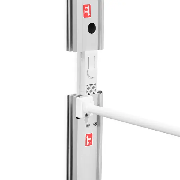 LED-Wand | BACKLIGHT | Aluminium | Incl. Roltas | 5000x65x2500(h)mm