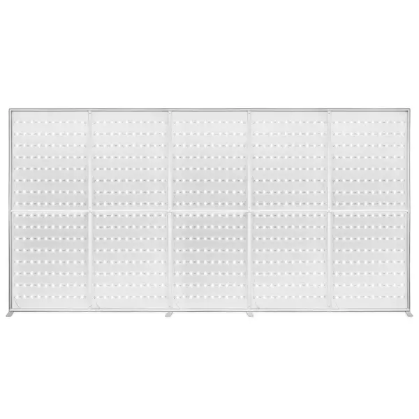 LED-Wand | BACKLIGHT | Aluminium | Incl. Roltas | 5000x65x2500(h)mm