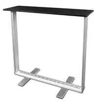 Luxus LED-Counter | BOX™ | Aluminium | Dubbelzijdig | Incl. Draagtas | 1080x290x1030(h)mm 