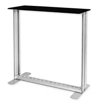 Luxus LED-Counter | LUMIX™ | Aluminium | Dubbelzijdig | Incl. Roltas | 1000x350x1033(h)mm 