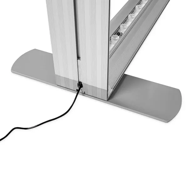 LED-Counter | LUMIX™ | Aluminium | Dubbelzijdig | Incl. Roltas | 1000x350x1033(h)mm