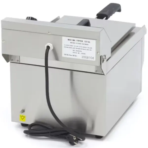 Friteuse | Elektrisch | 13L | 50°C/200°C | 3kW (230V) | Aftapkraan | 310x490x360(h)mm