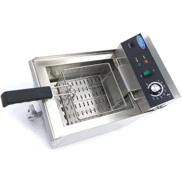 Friteuse | Elektrisch | 13L | 50°C/200°C | 3kW (230V) | Aftapkraan | 310x490x360(h)mm